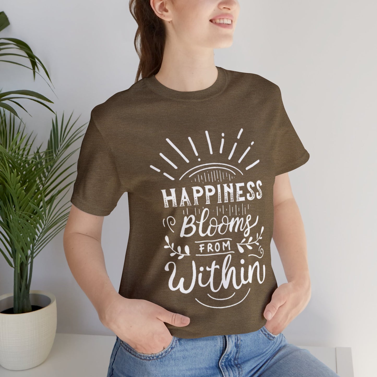 Happiness Blooms From Within T-shirt