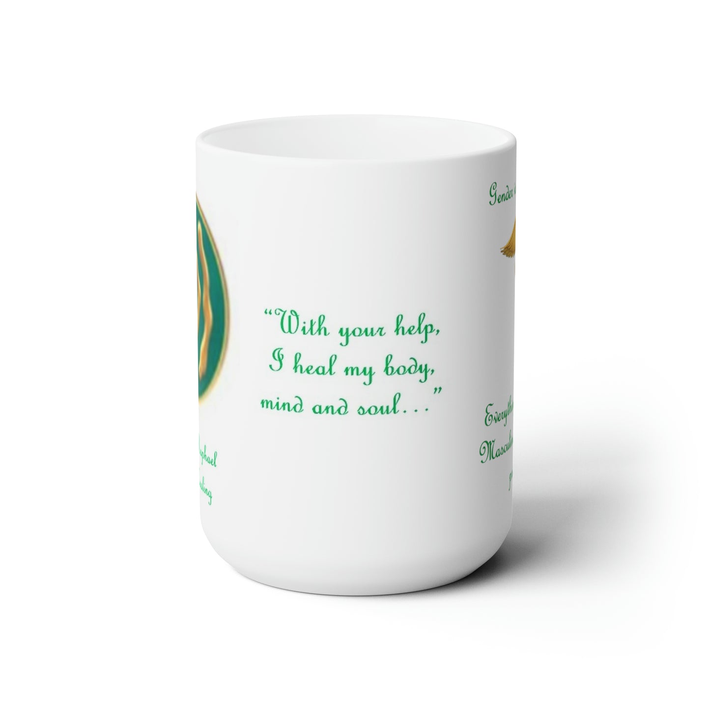 Archangel Raphael Gender Is In Everything Ceramic Mug 15oz