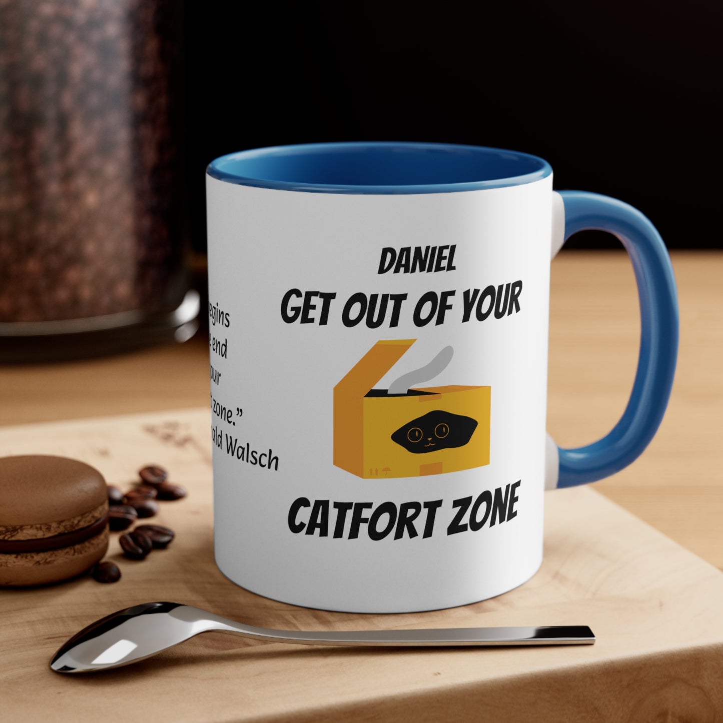 Catfort Zone (personalized) Mug, 11oz