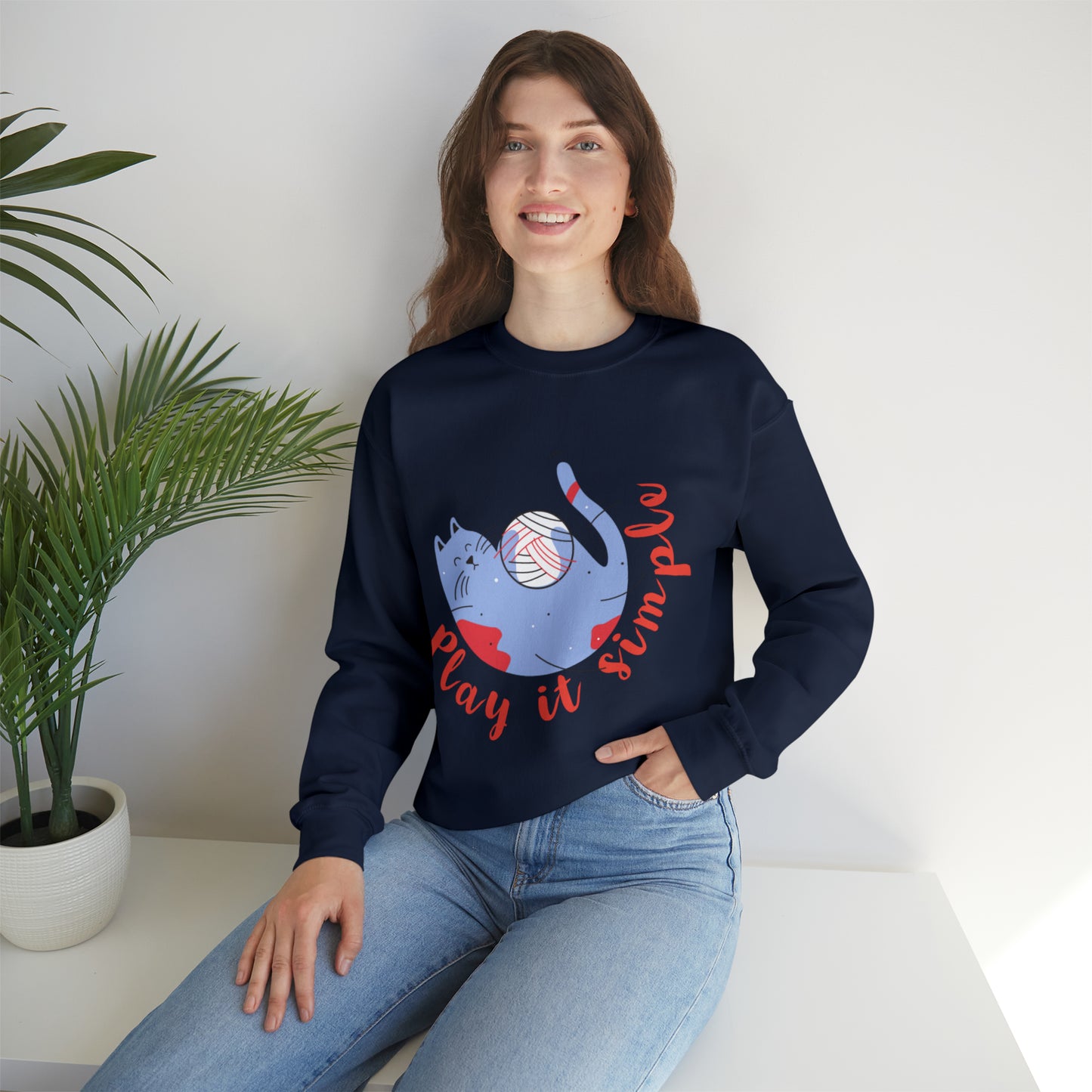 Play It Simple Sweatshirt - Perfect Mirror Store