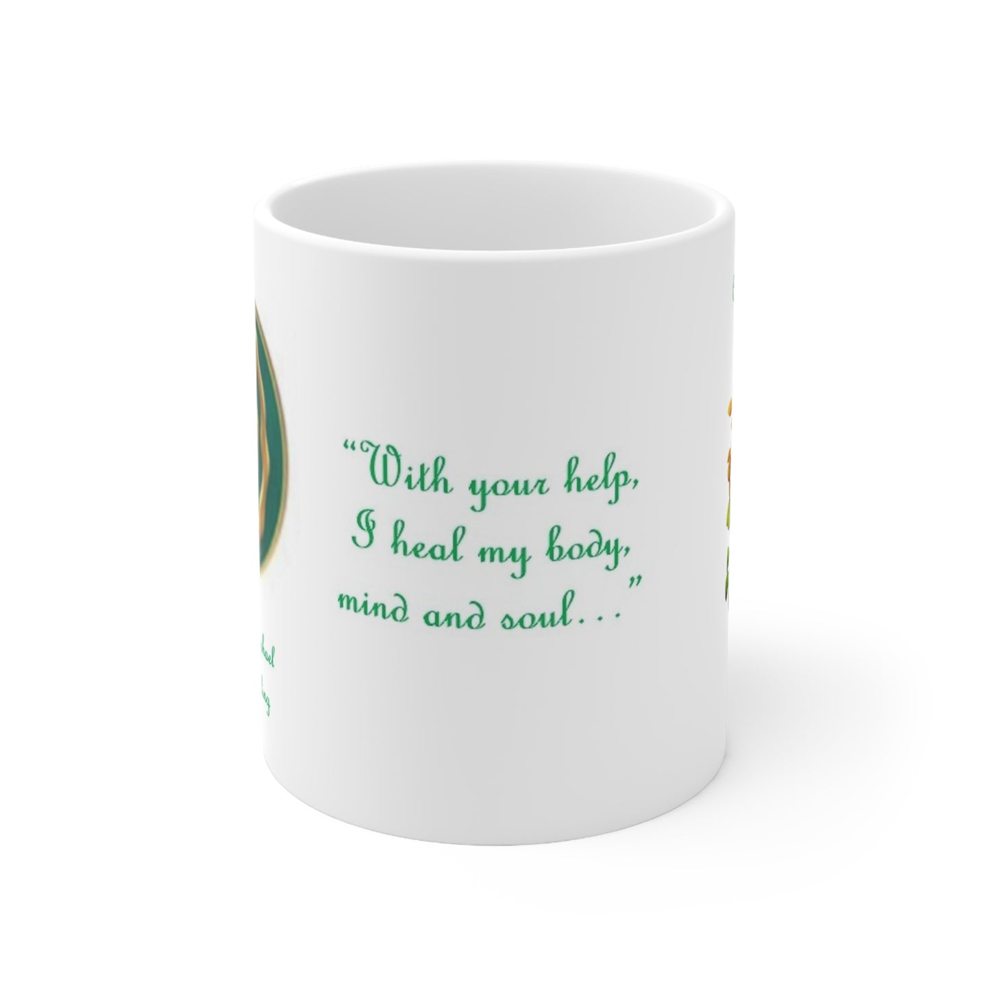 Archangel Raphael Out As Within Ceramic Mug 11oz