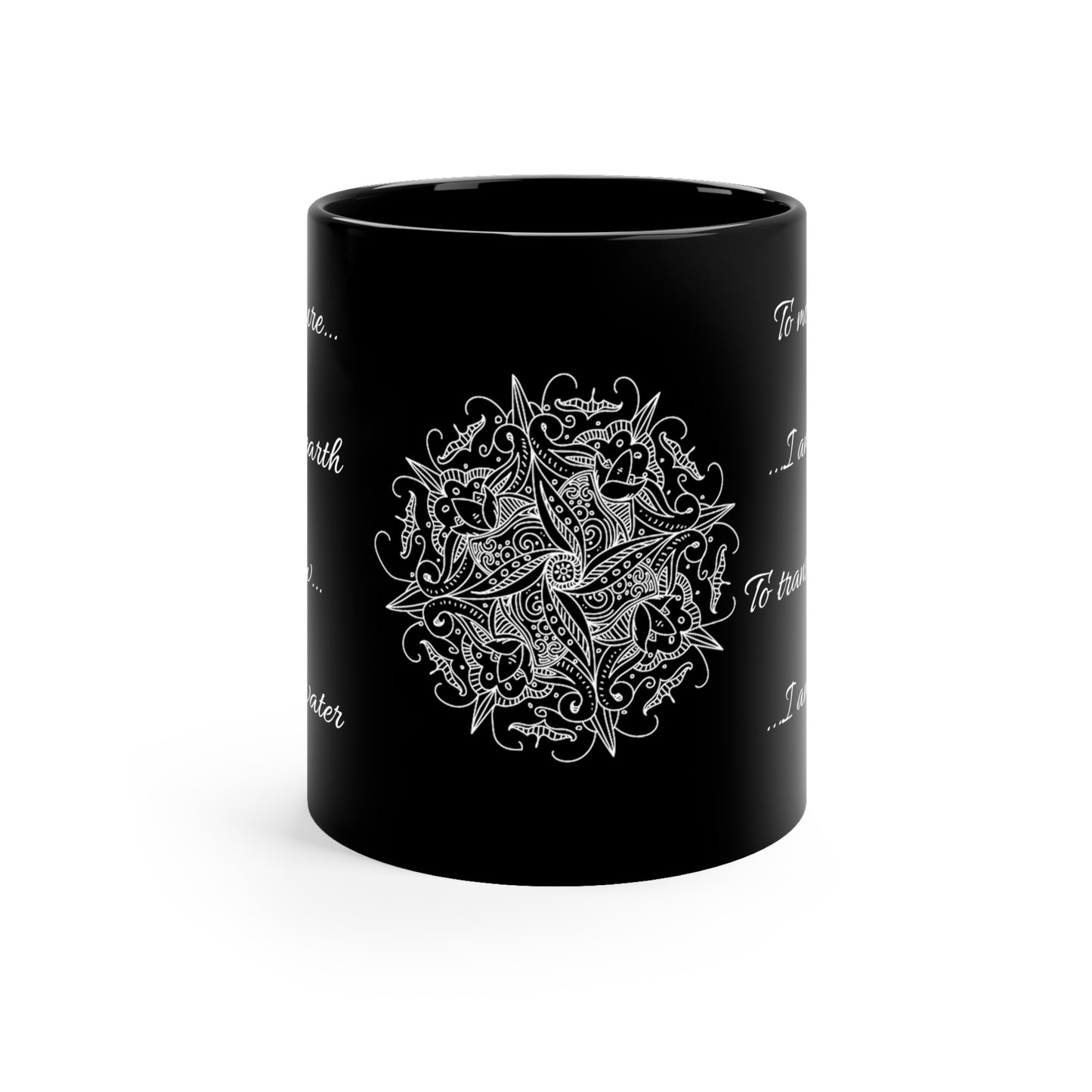 Four Elements To Transform 11oz Black Mug