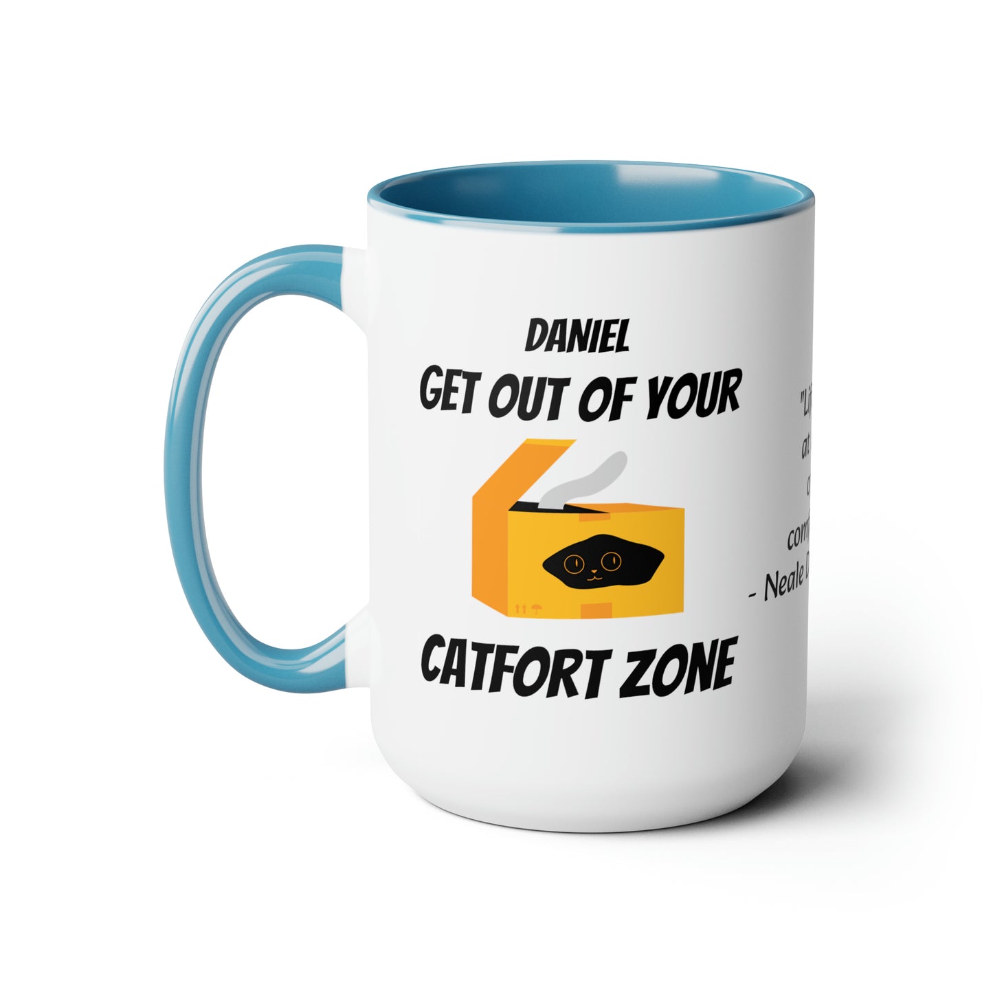 Catfort Zone (personalized) Mug, 15oz