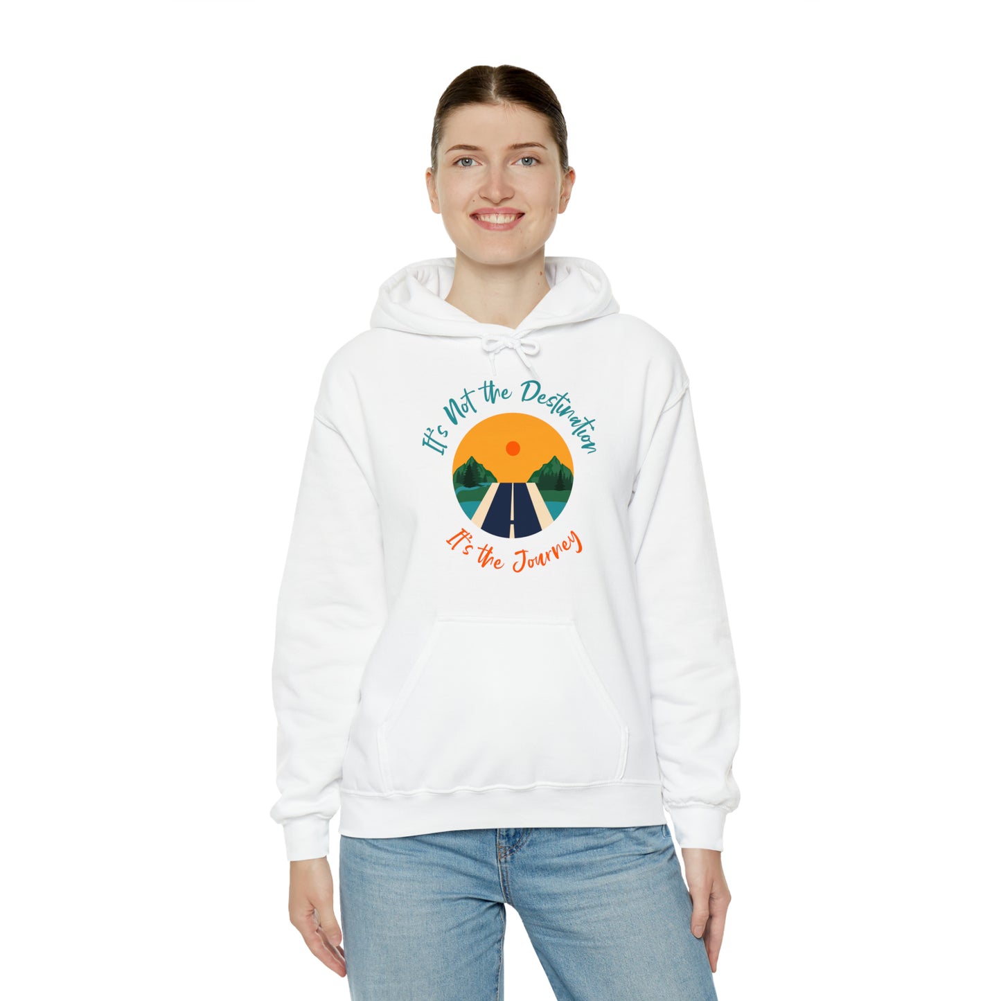 It's Not The Destination Hoodie - Perfect Mirror Store