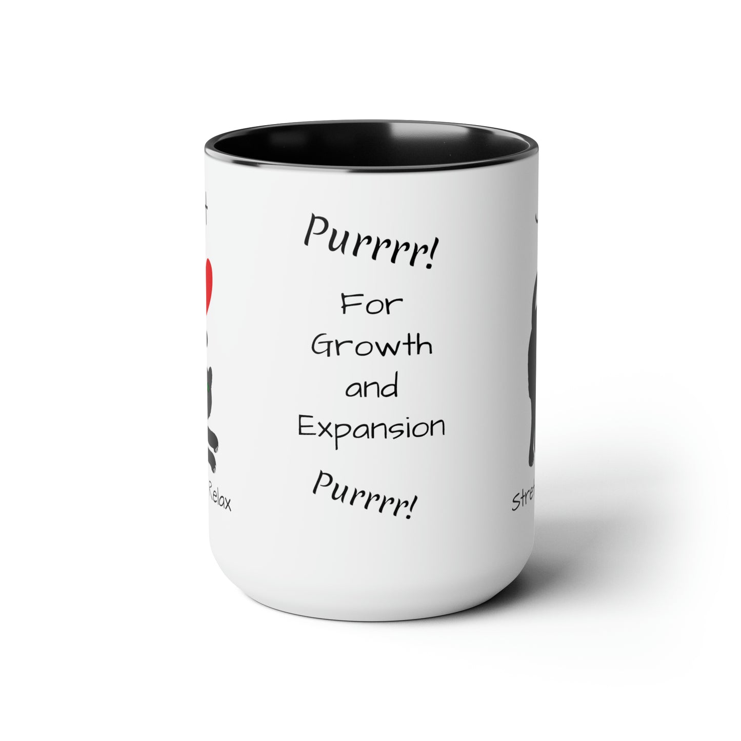 Stretch And Relax (personalized) Mug, 15oz