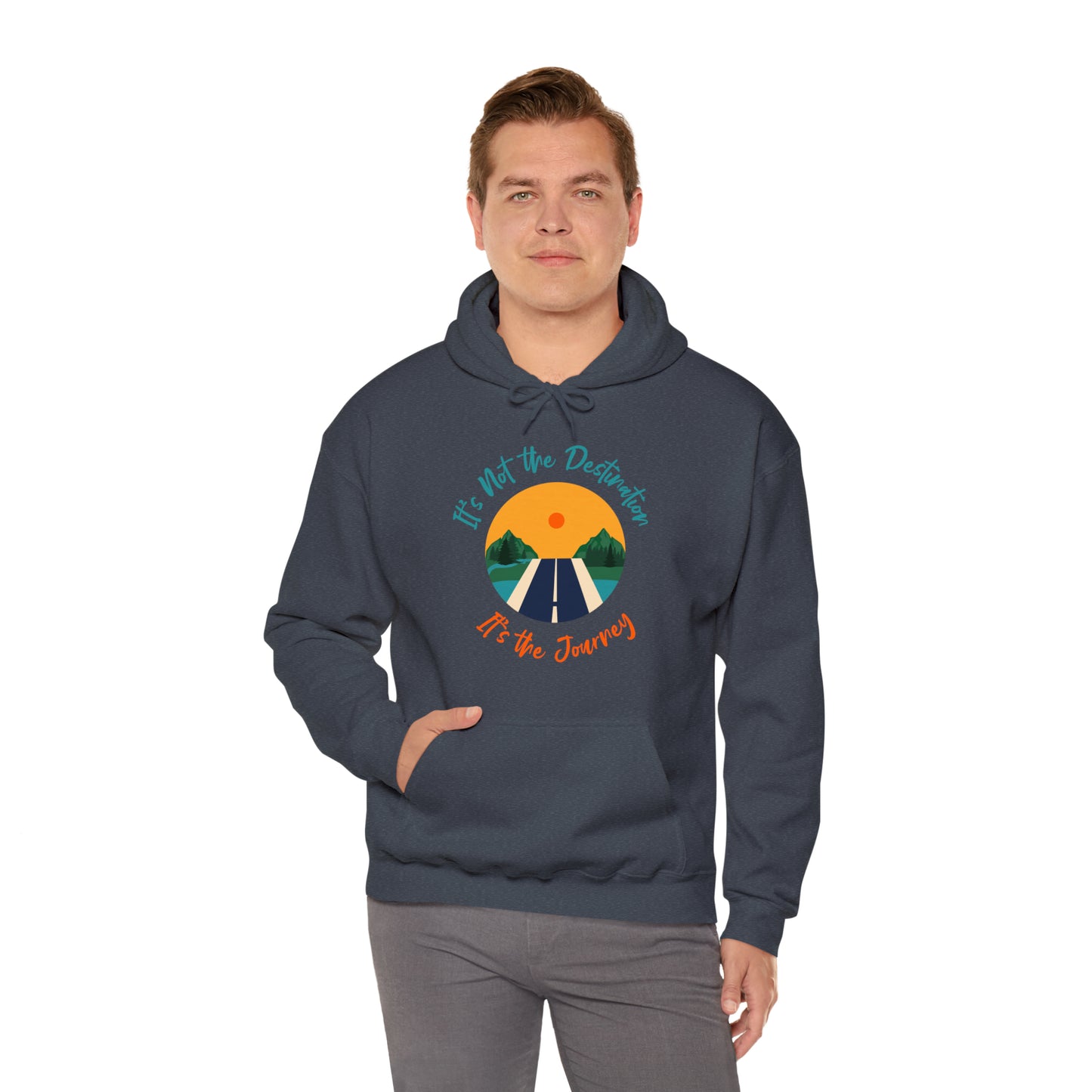 It's Not The Destination Hoodie - Perfect Mirror Store