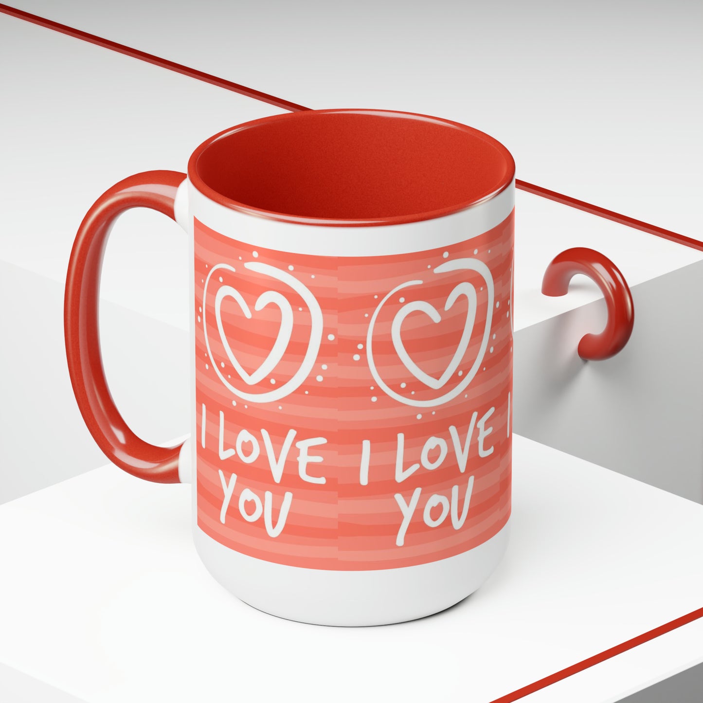 I Love You 5, 15oz Mug