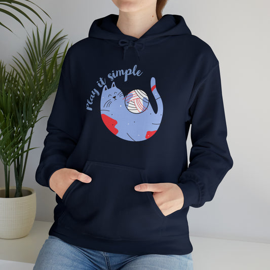 Play It Simple Hoodie - Perfect Mirror Store