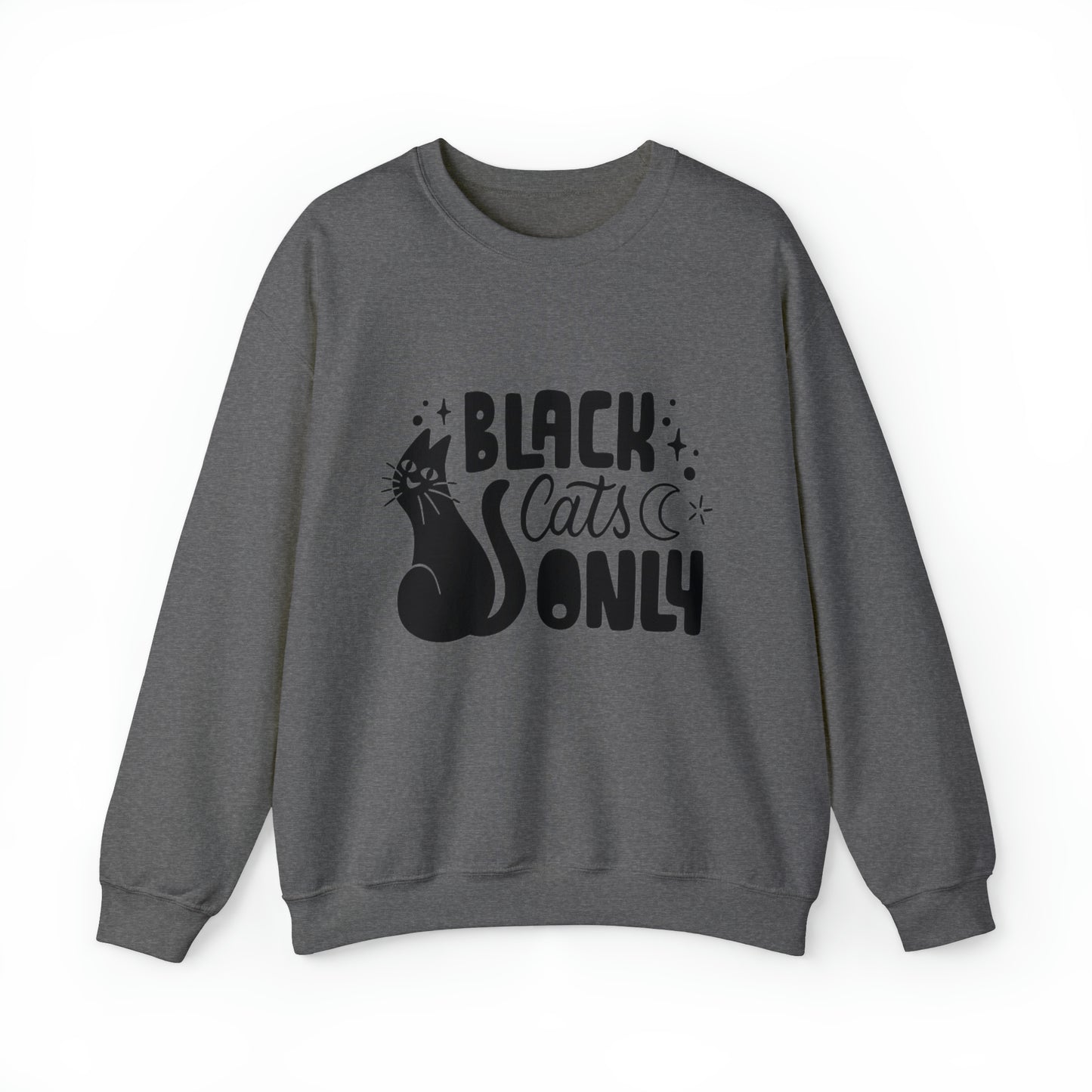 Black Cats Only Sweatshirt