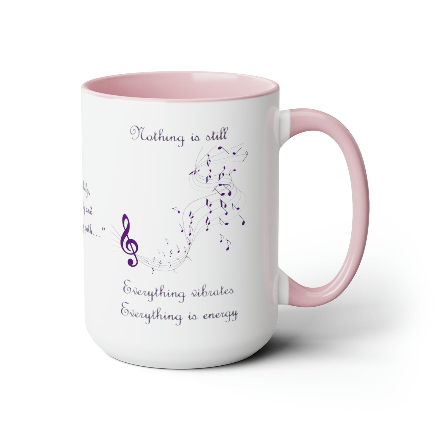 Archangel Gabriel Nothing Is Still Two-Tone Coffee Mugs, 15oz