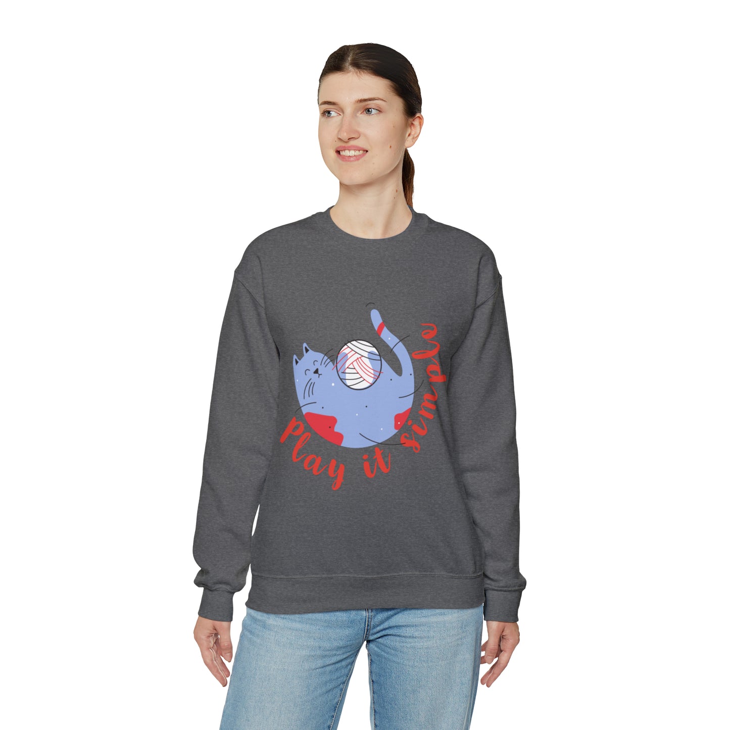 Play It Simple Sweatshirt - Perfect Mirror Store