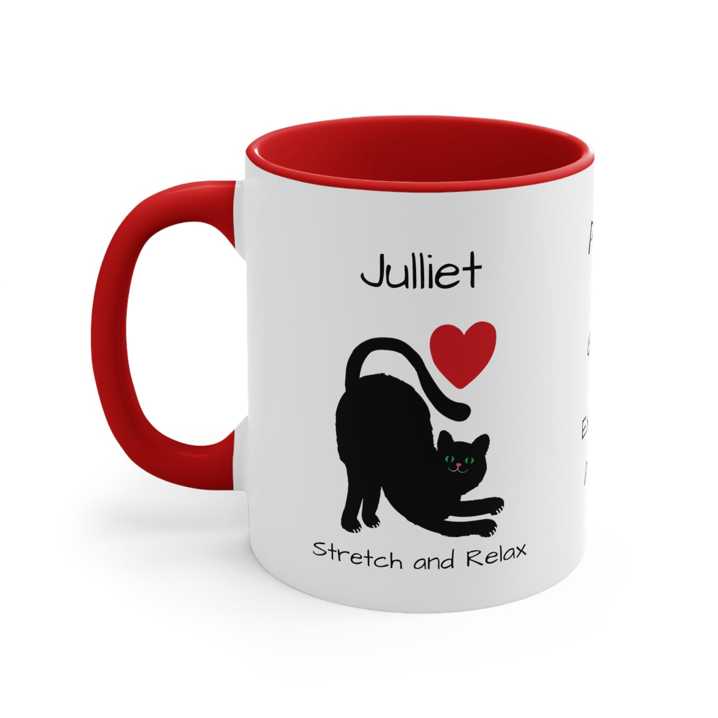 Stretch And Relax (personalized) Mug, 11oz