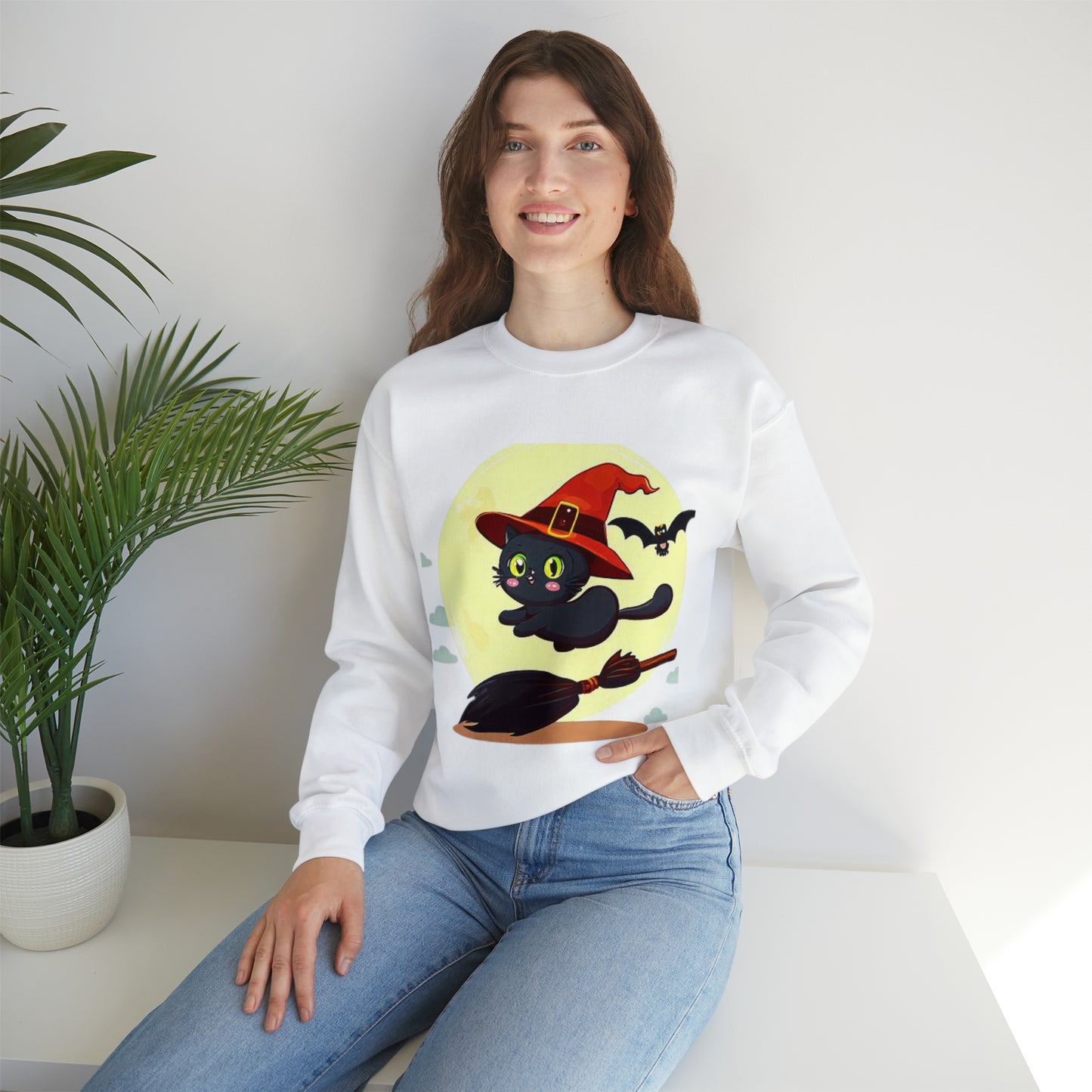 Witch Kitty Sweatshirt