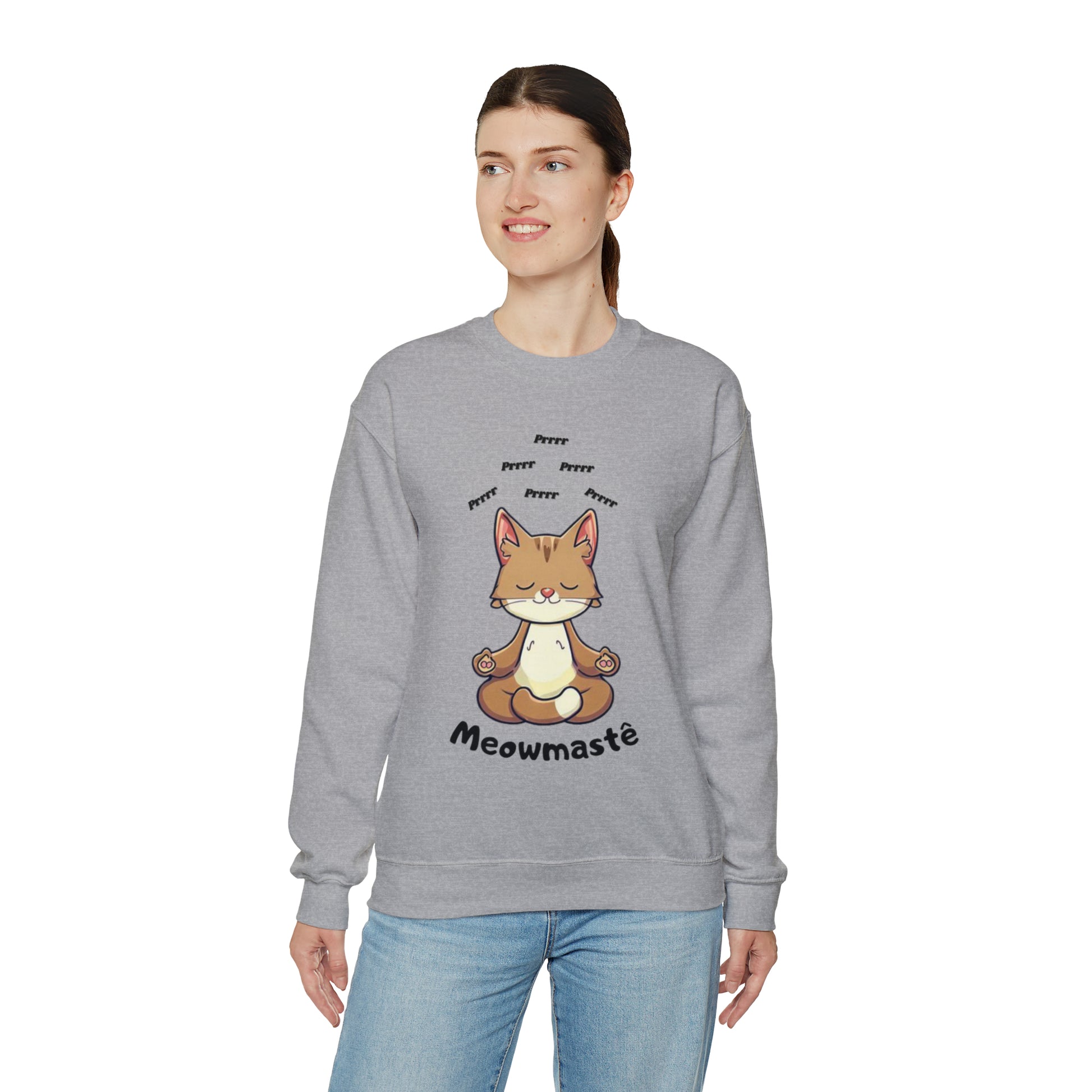 Meowmastê Sweatshirt - Perfect Mirror Store