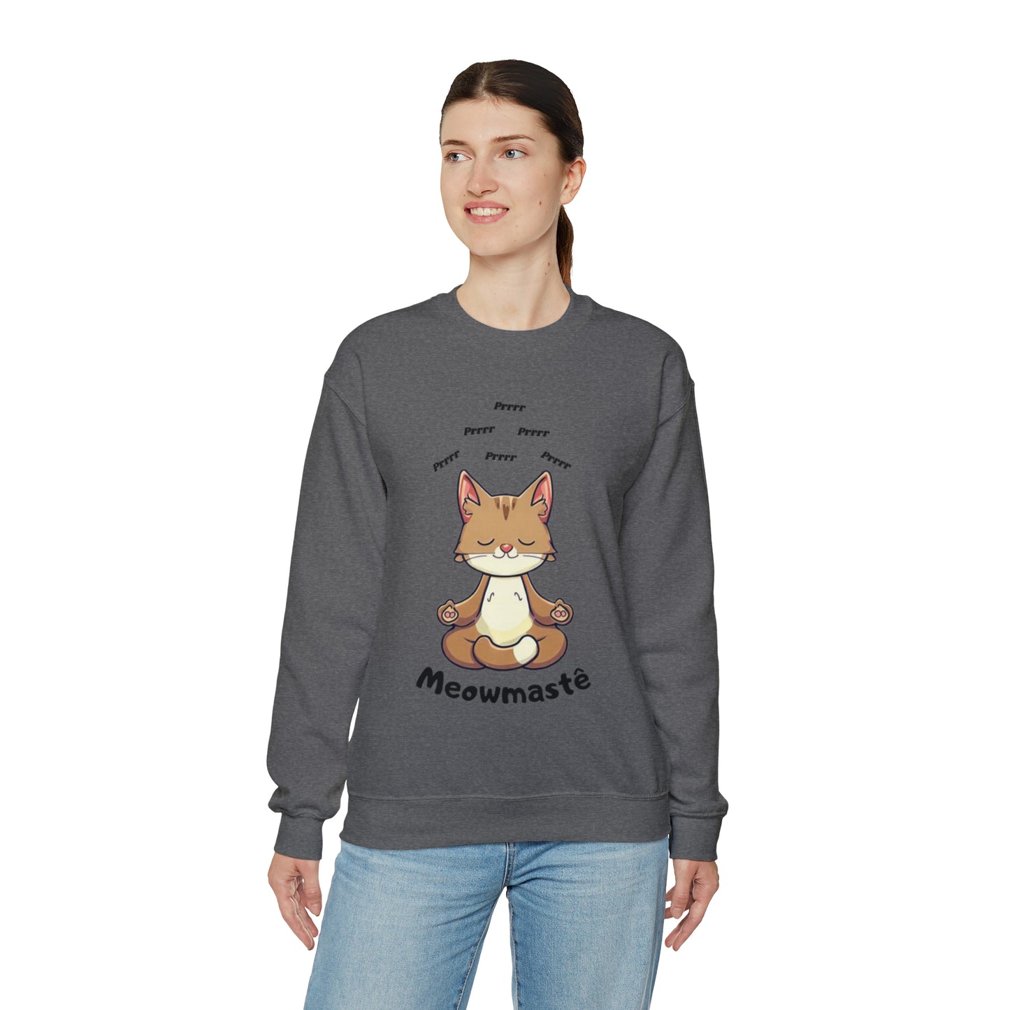 Meowmastê Sweatshirt - Perfect Mirror Store