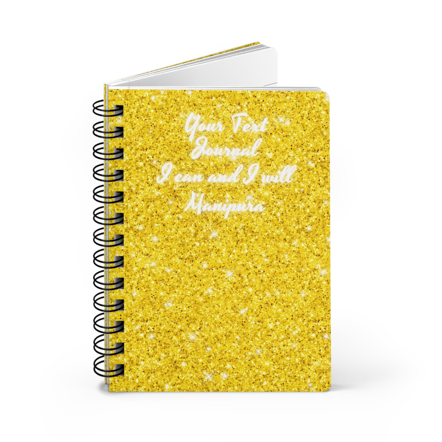 Manipura Chakra (personalized) Spiral Bound Journal