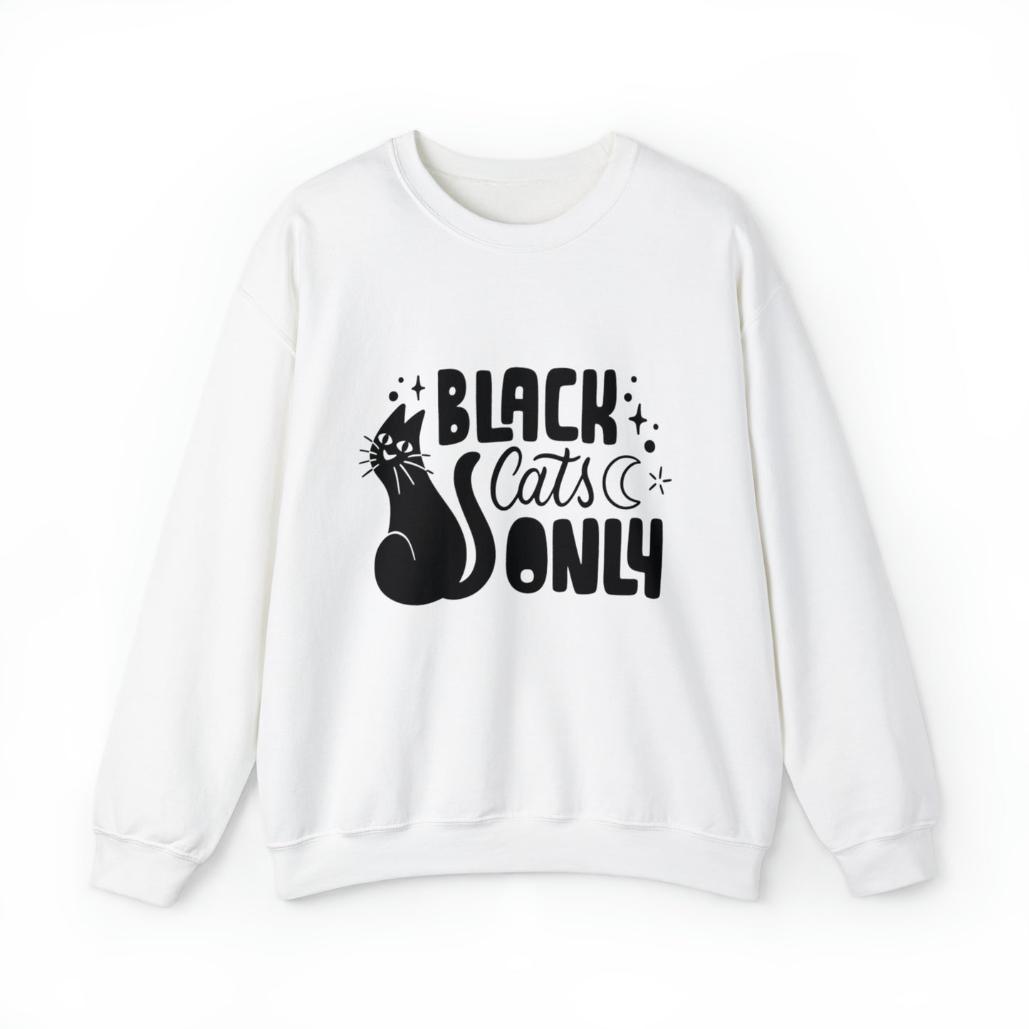 Black Cats Only Sweatshirt