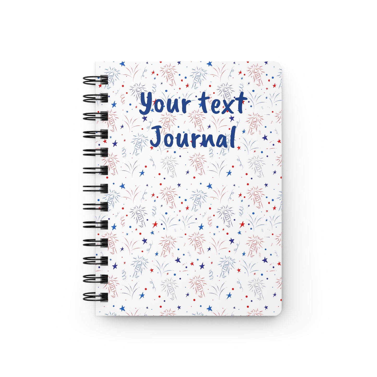 Celebration (personalized) Spiral Bound Journal