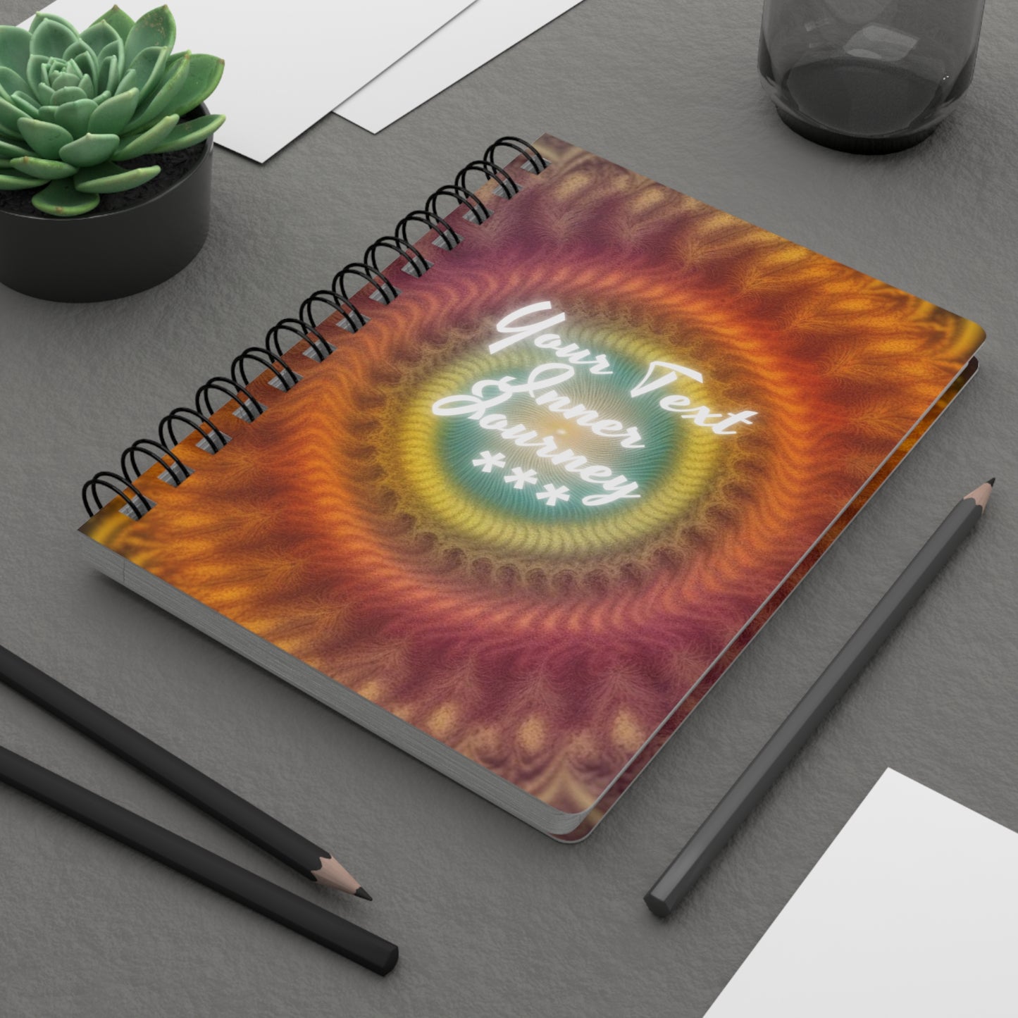 Inner Journey (personalized) Spiral Bound Journal