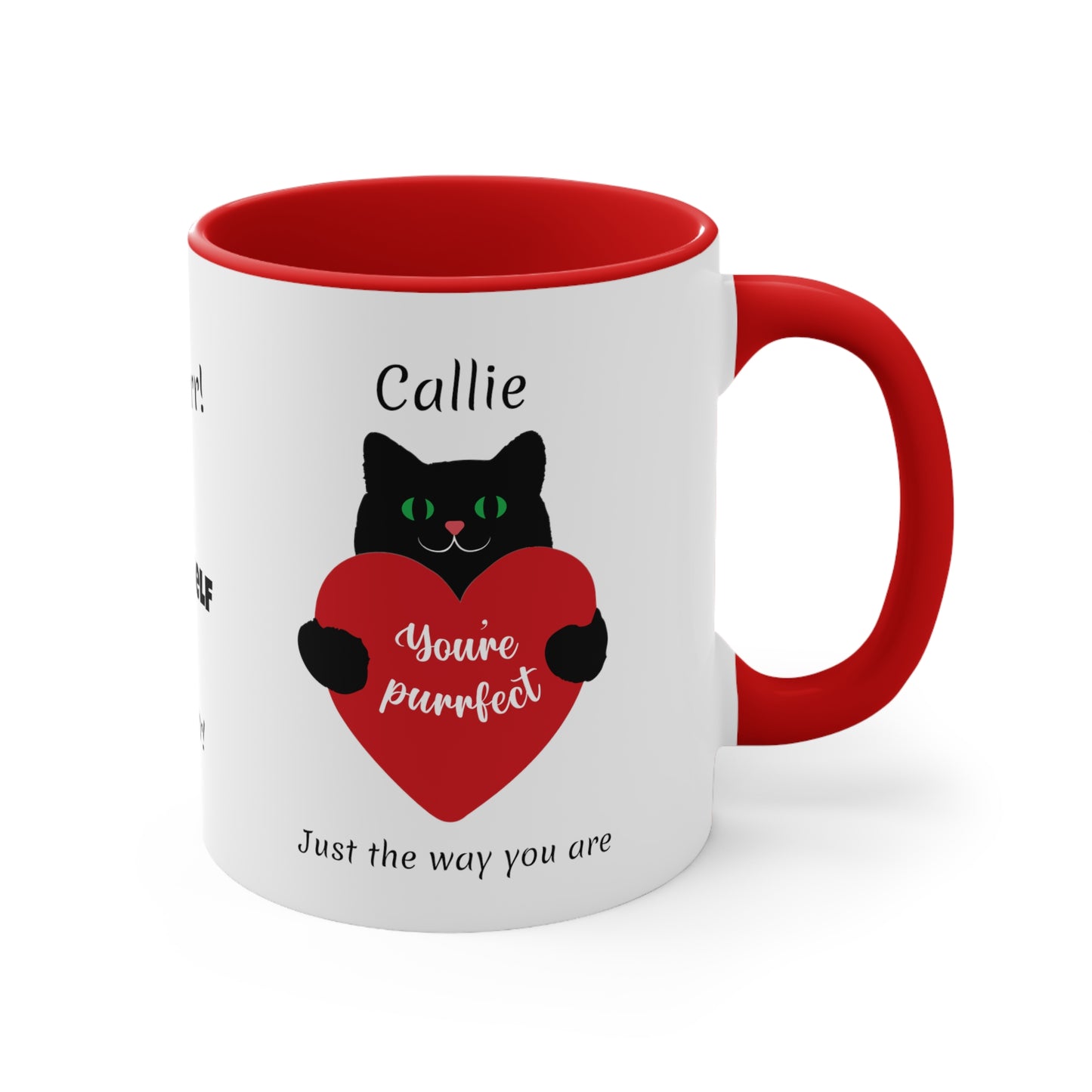 You're Purrfect (personalized) Mug, 11oz