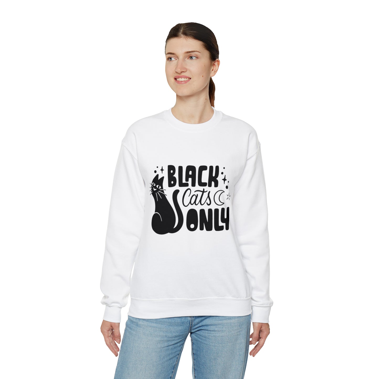 Black Cats Only Sweatshirt