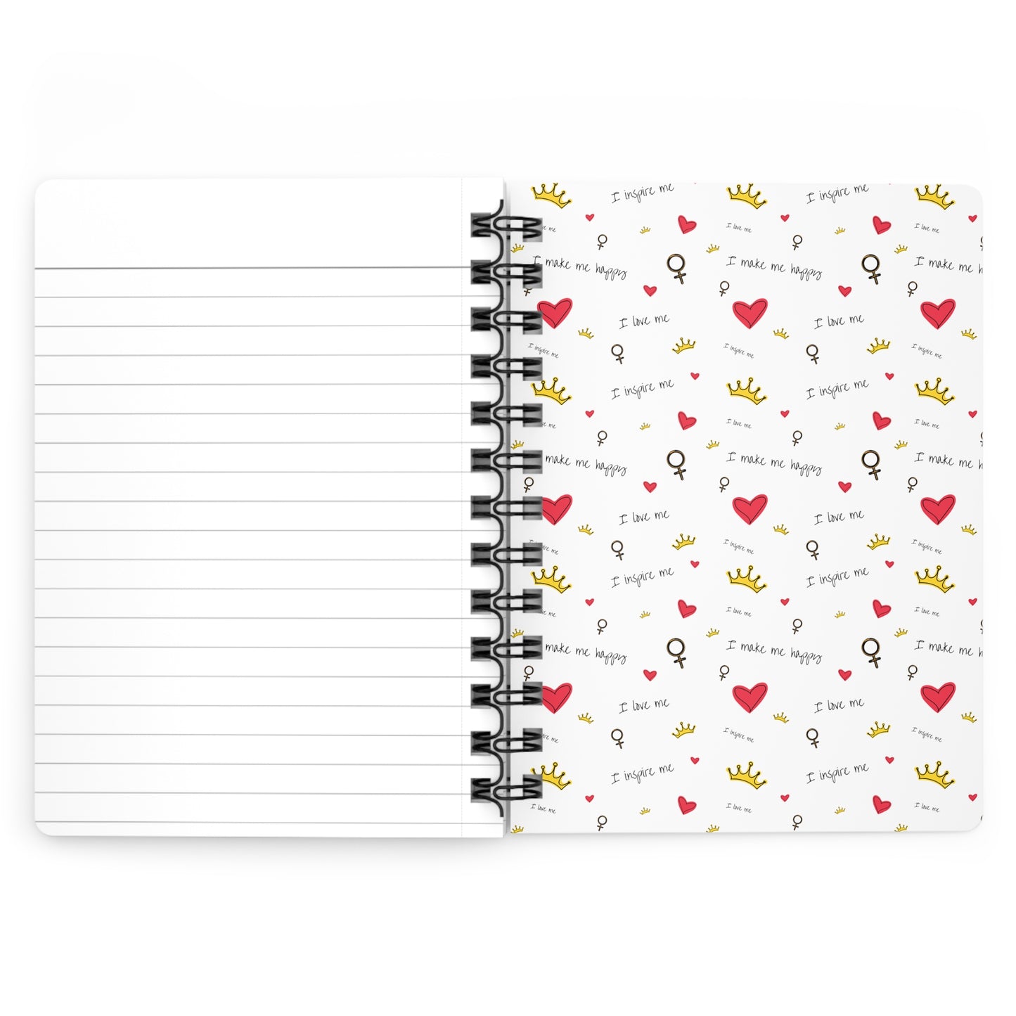 Self Care (personalized) Spiral Bound Journal