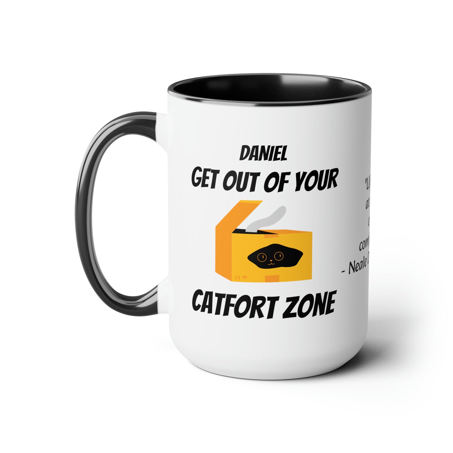 Catfort Zone (personalized) Mug, 15oz