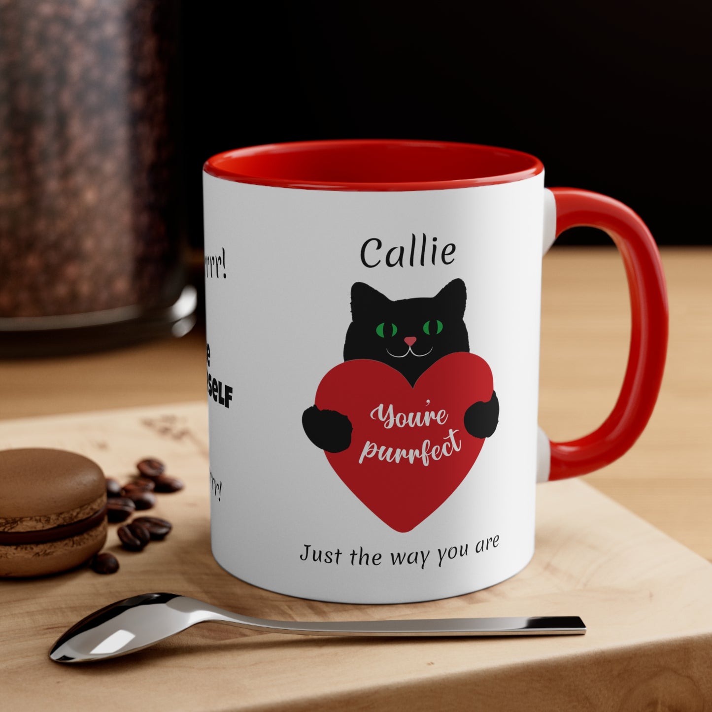 You're Purrfect (personalized) Mug, 11oz