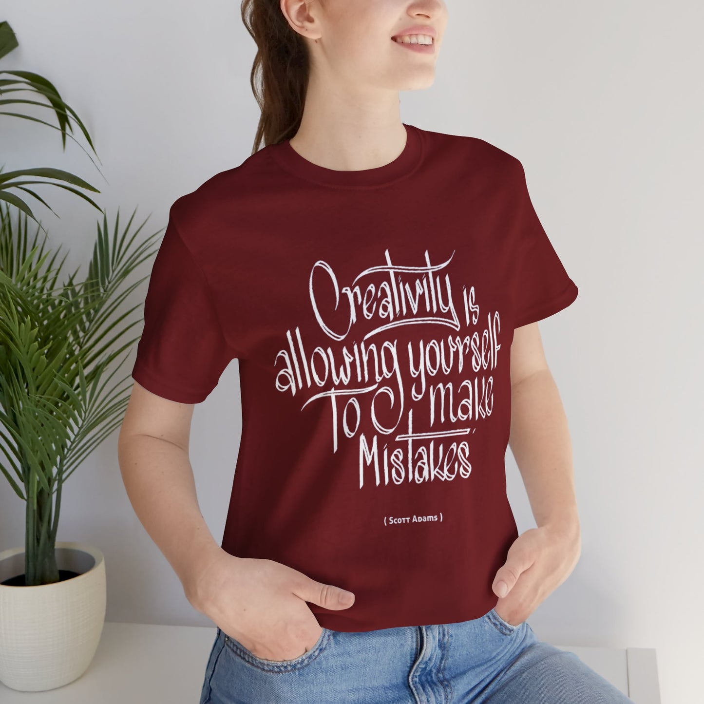 Creativity Is Allowing Yourself To Make Mistakes T-shirt