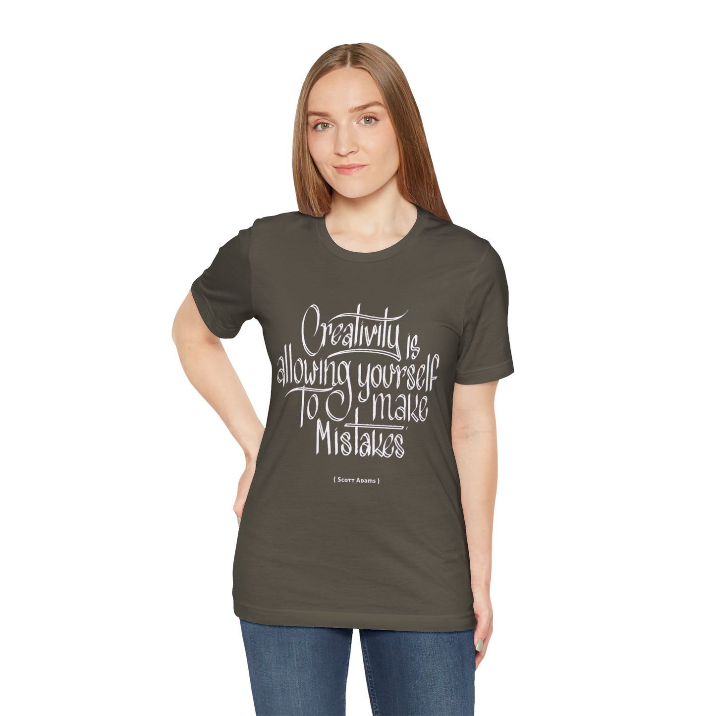 Creativity Is Allowing Yourself To Make Mistakes T-shirt