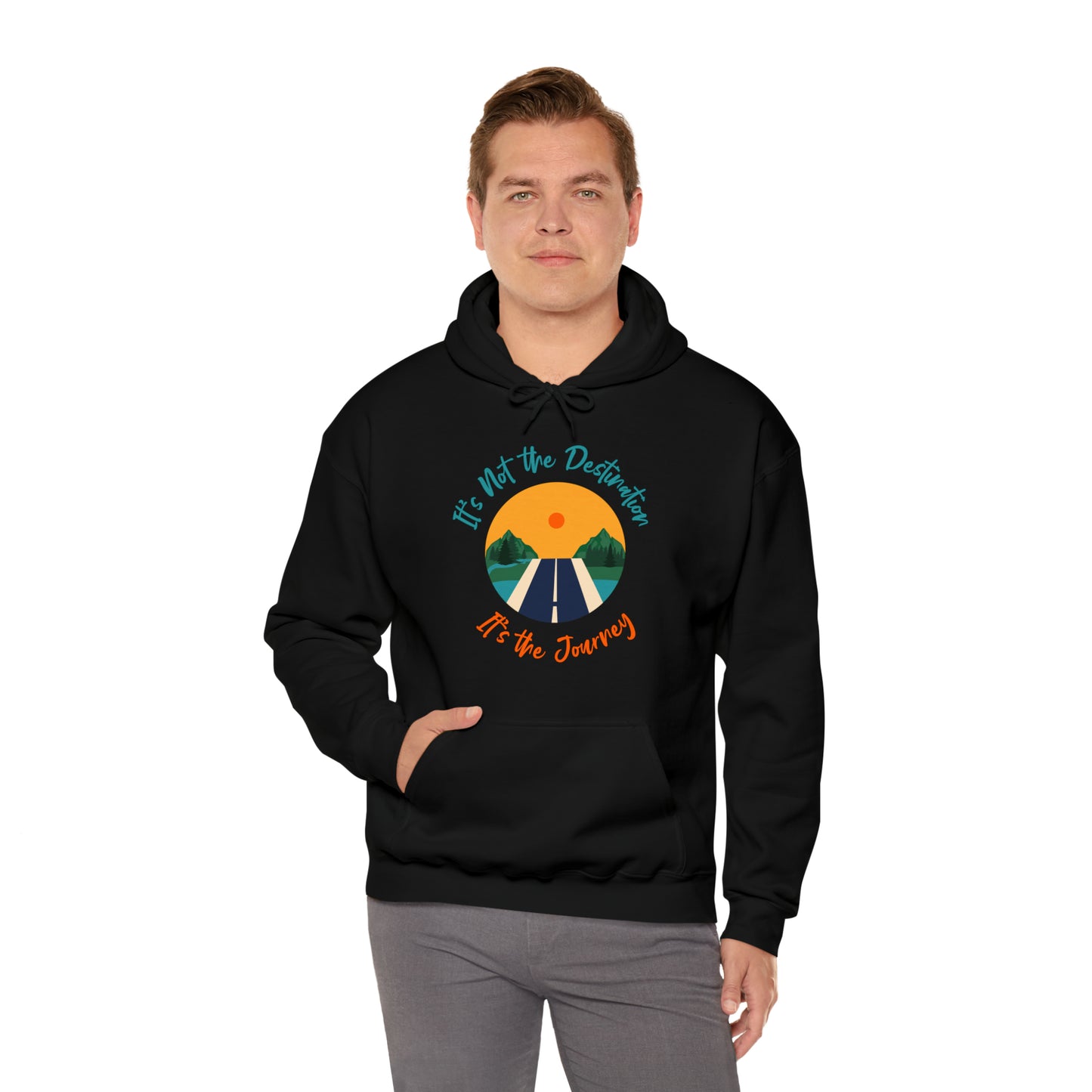 It's Not The Destination Hoodie - Perfect Mirror Store