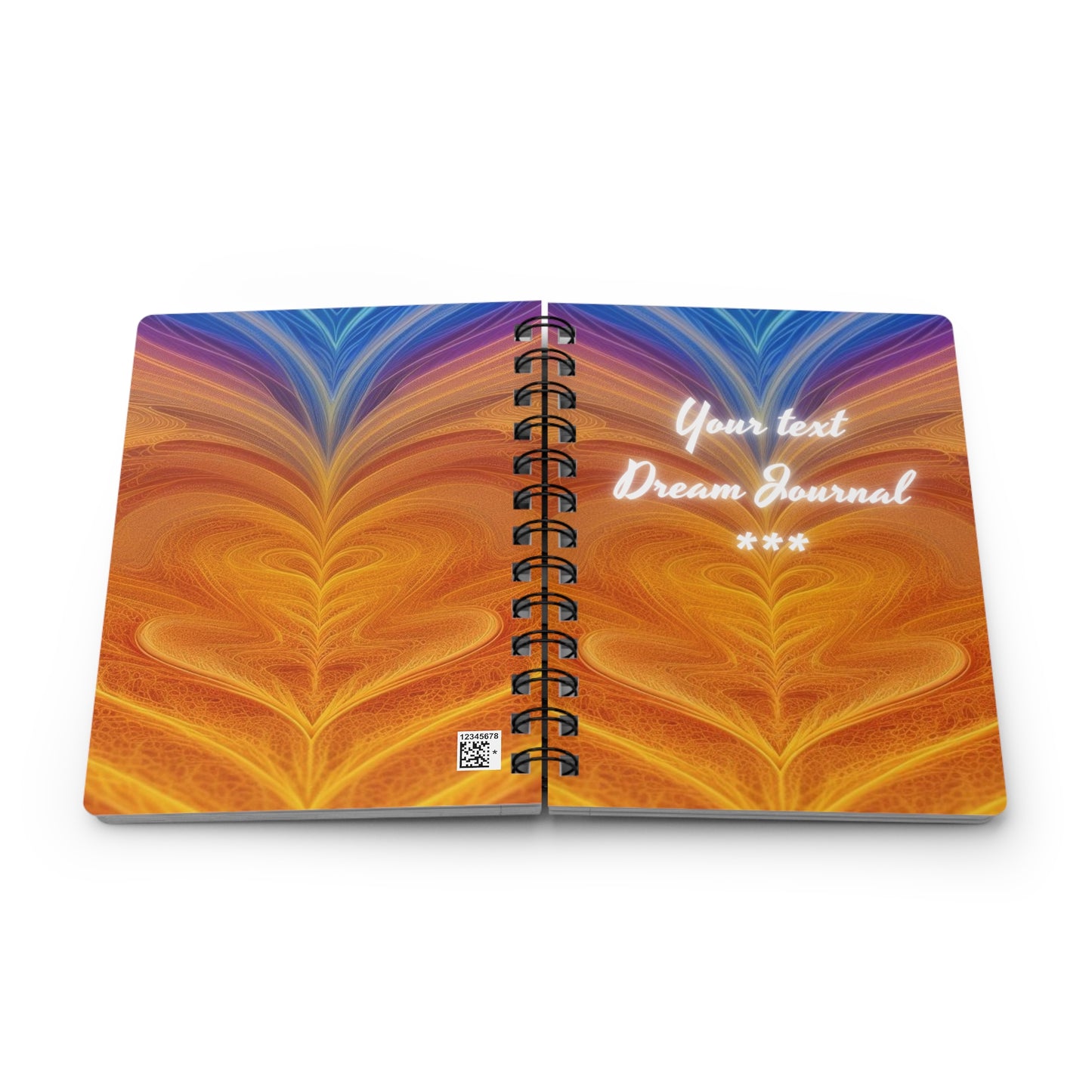 Dream (personalized) Spiral Bound Journal