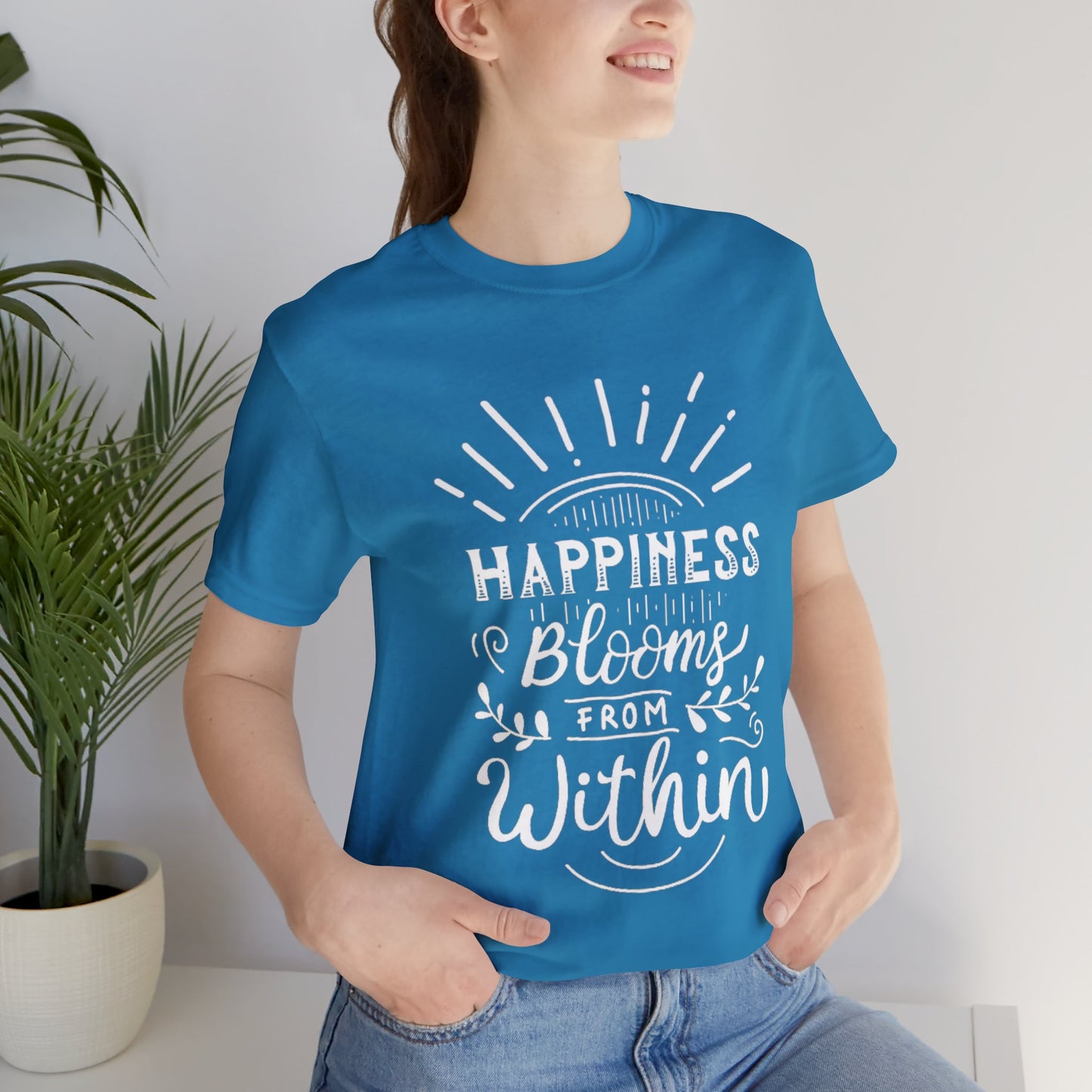 Happiness Blooms From Within T-shirt