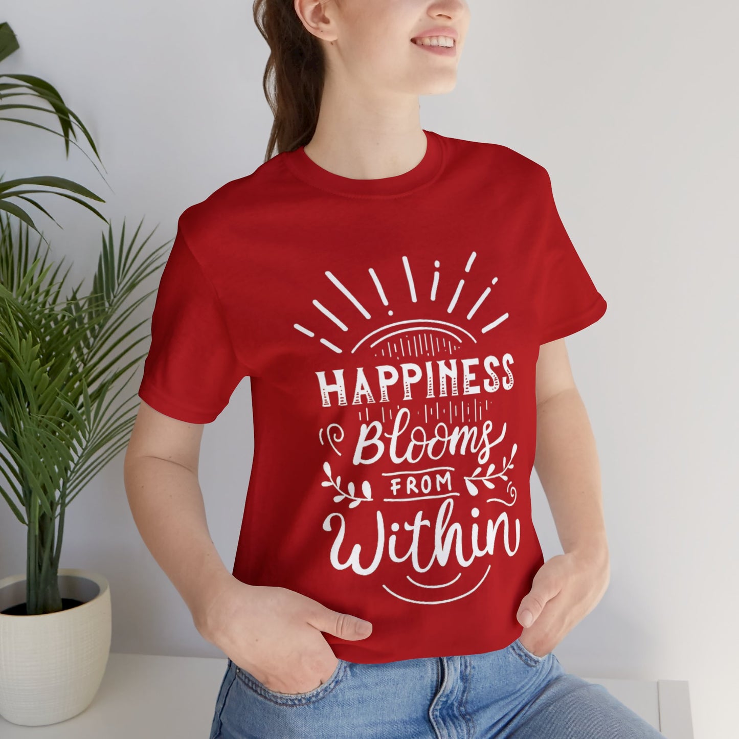 Happiness Blooms From Within T-shirt