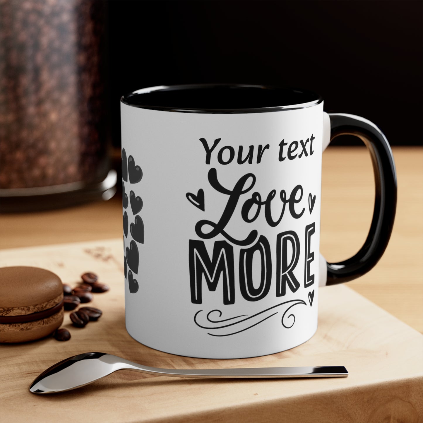 Love More (personalized), 11oz Mug