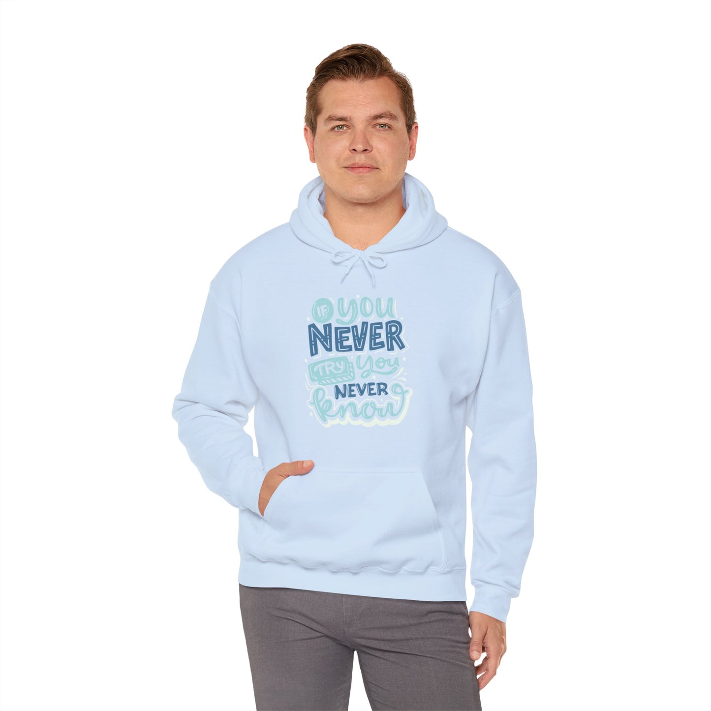 If You Never Try You Never Know Hoodie