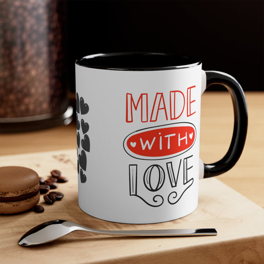 Made With Love 2, 11oz Mug