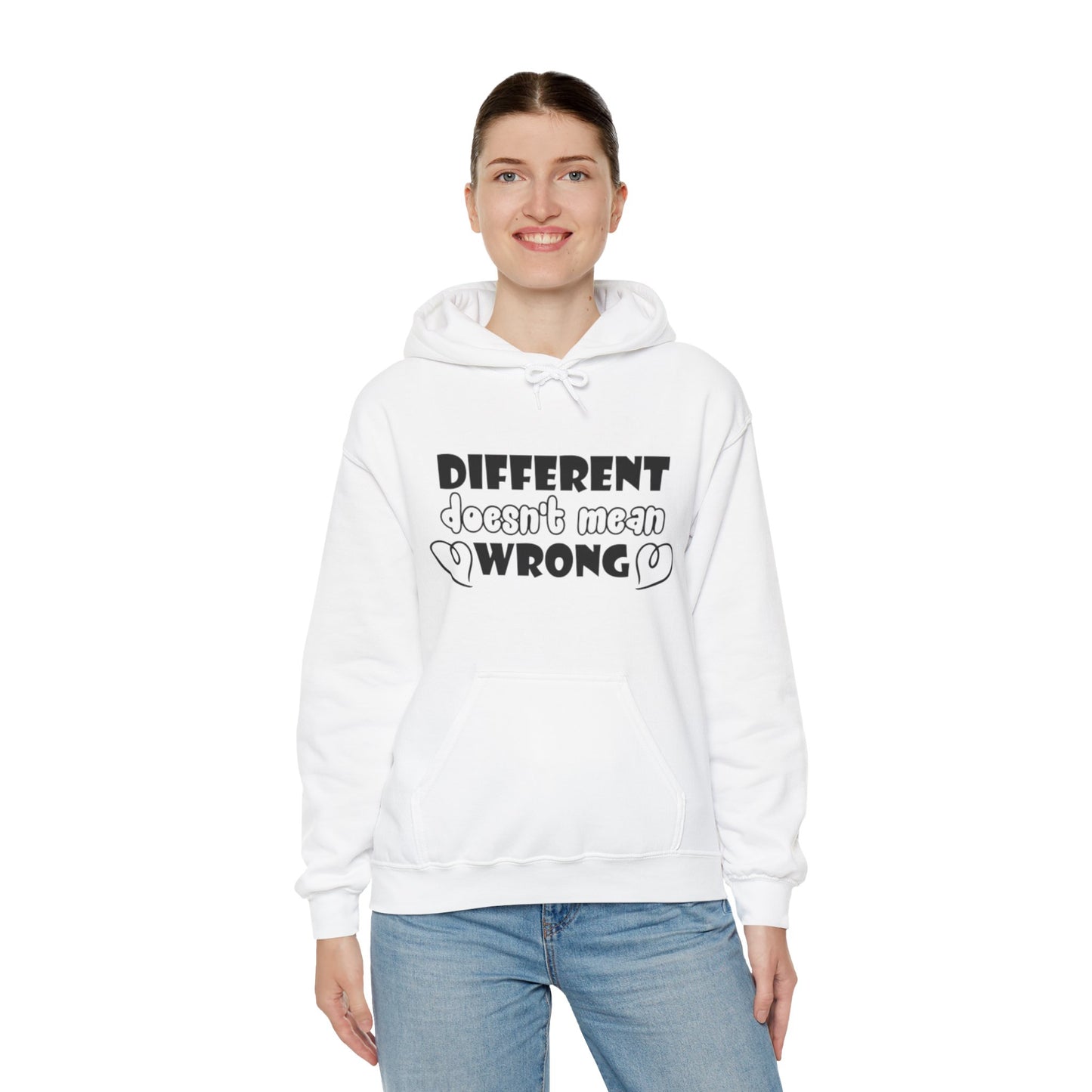 Different Doesn't Mean Wrong Hoodie