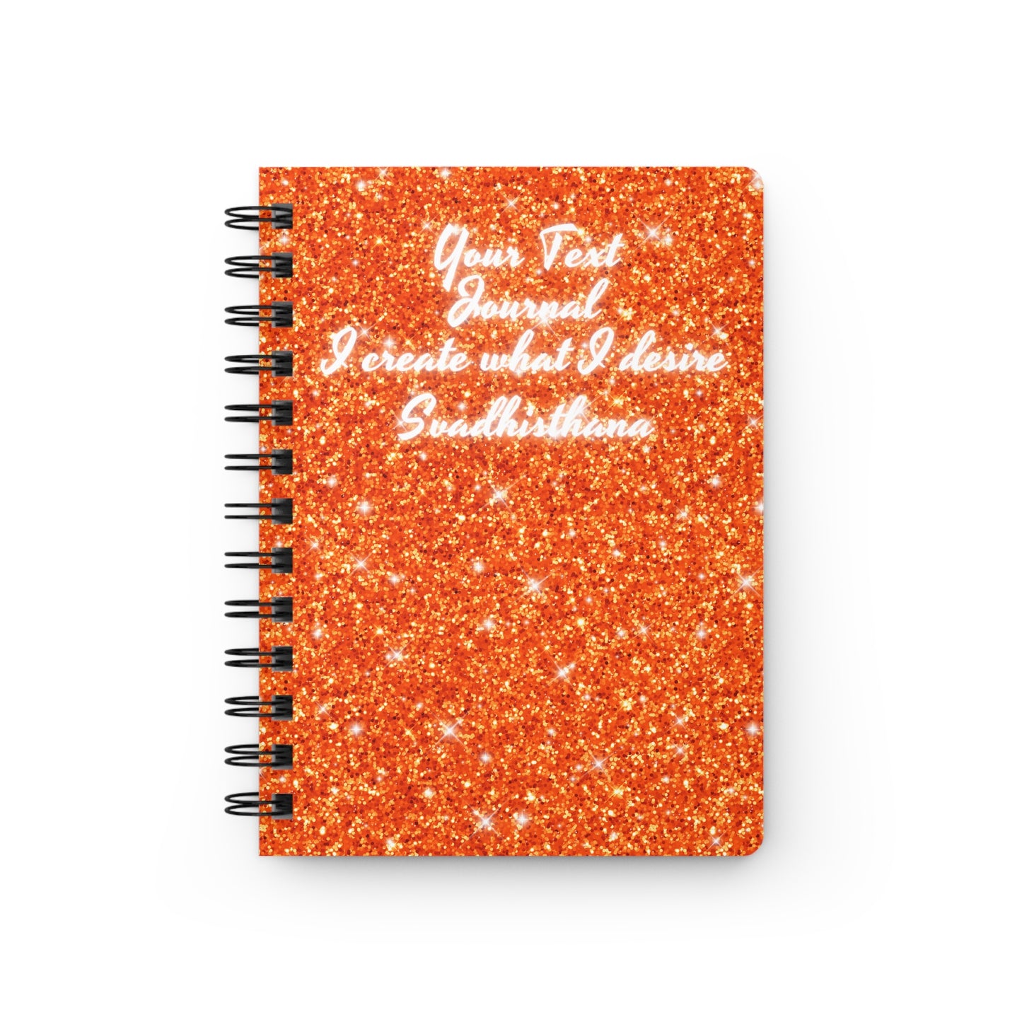 Svadhisthana Chakra (personalized) Spiral Bound Journal