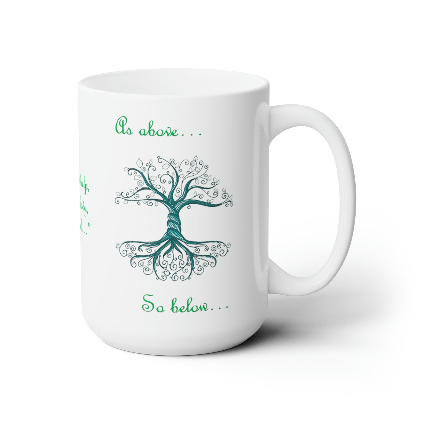 Archangel Raphael As Above So Below Ceramic Mug 15oz